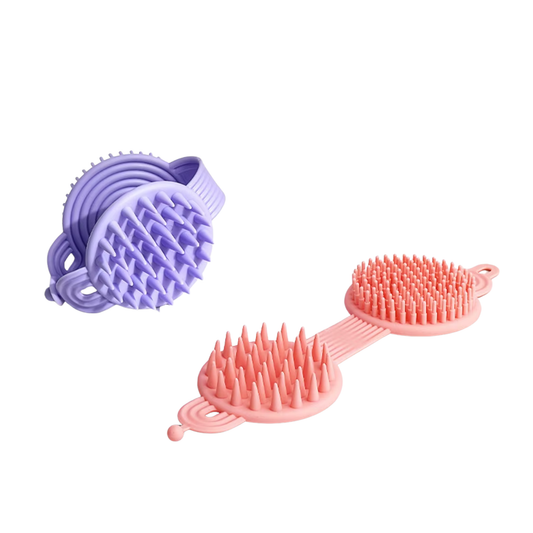 2-in-1 Scalp Massager & Body Scrubber