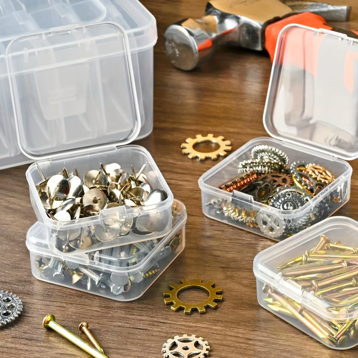 30-Grid Transparent Storage Box
