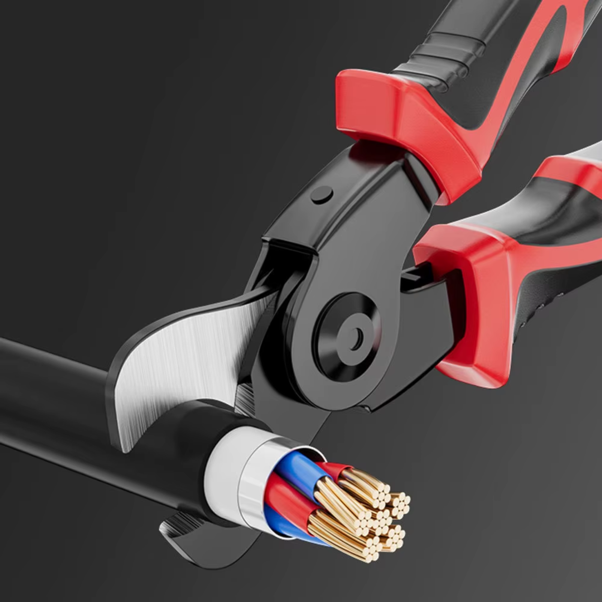 5-in-1 Wire Cutter & Stripper Pliers