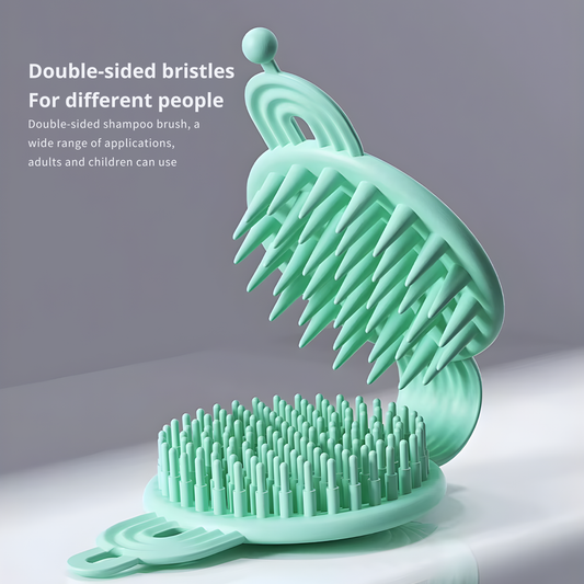 2-in-1 Scalp Massager & Body Scrubber