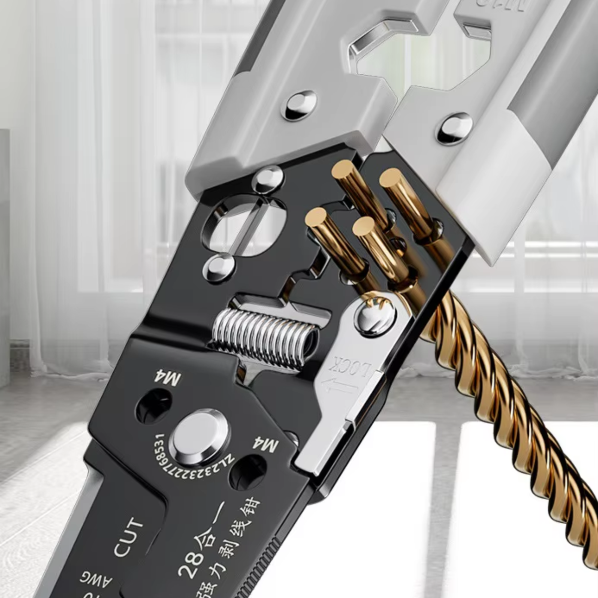 28-in-1 Wire Stripping Pliers