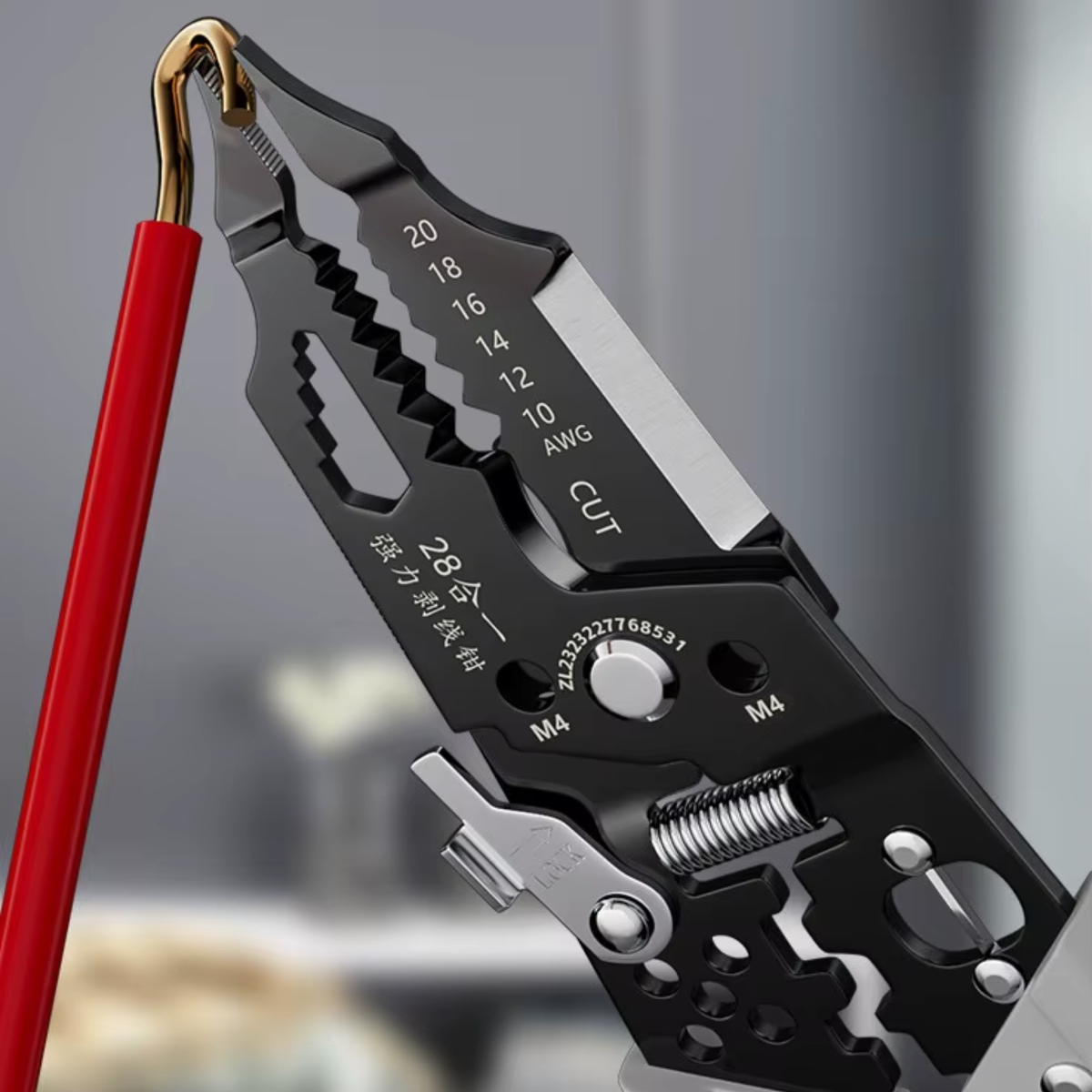 28-in-1 Wire Stripping Pliers