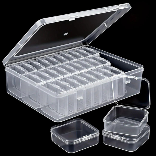 30-Grid Transparent Storage Box