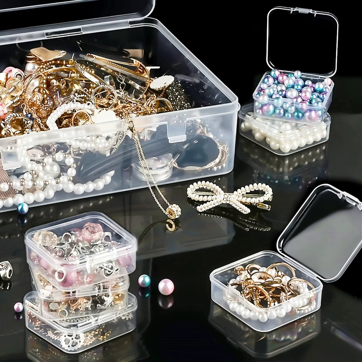 30-Grid Transparent Storage Box
