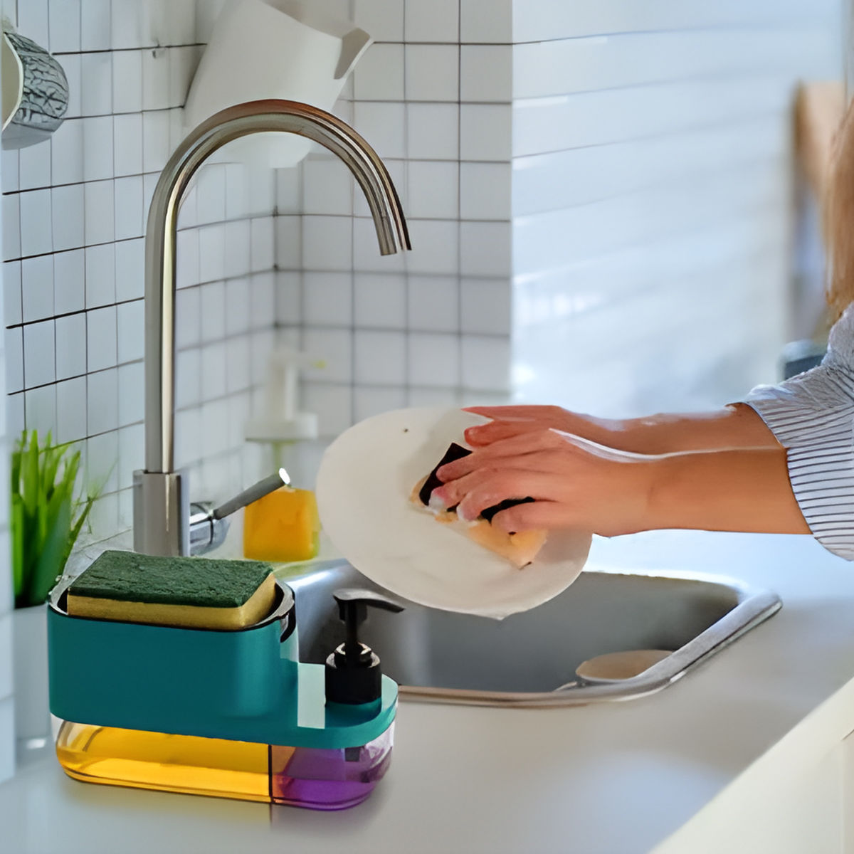 3-in-1 Kitchen Soap Dispenser