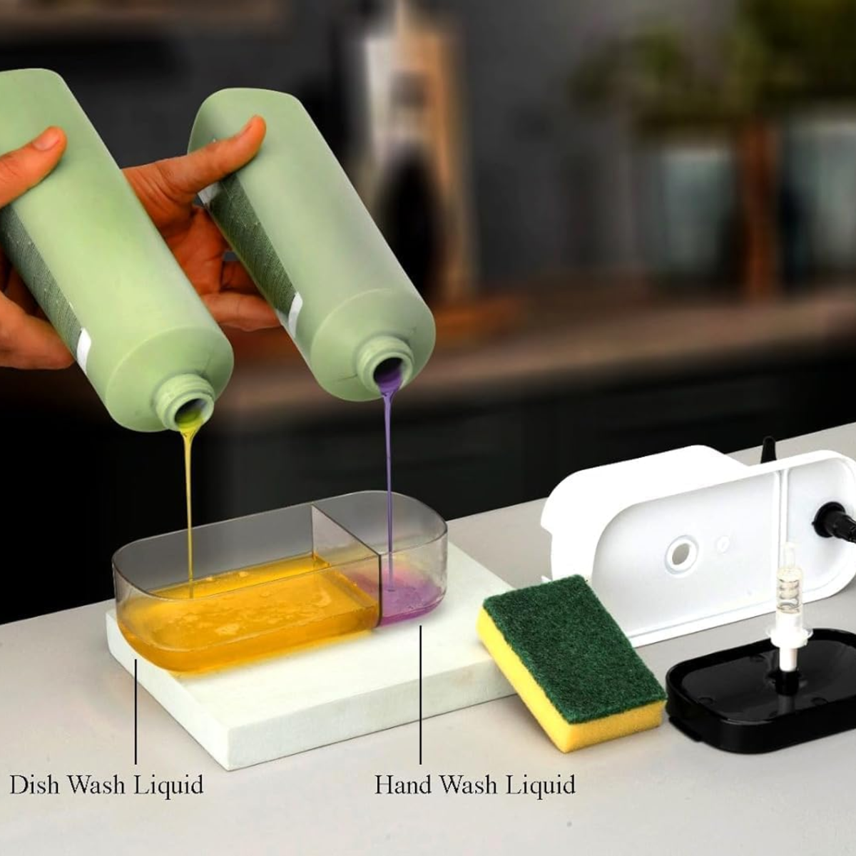3-in-1 Kitchen Soap Dispenser