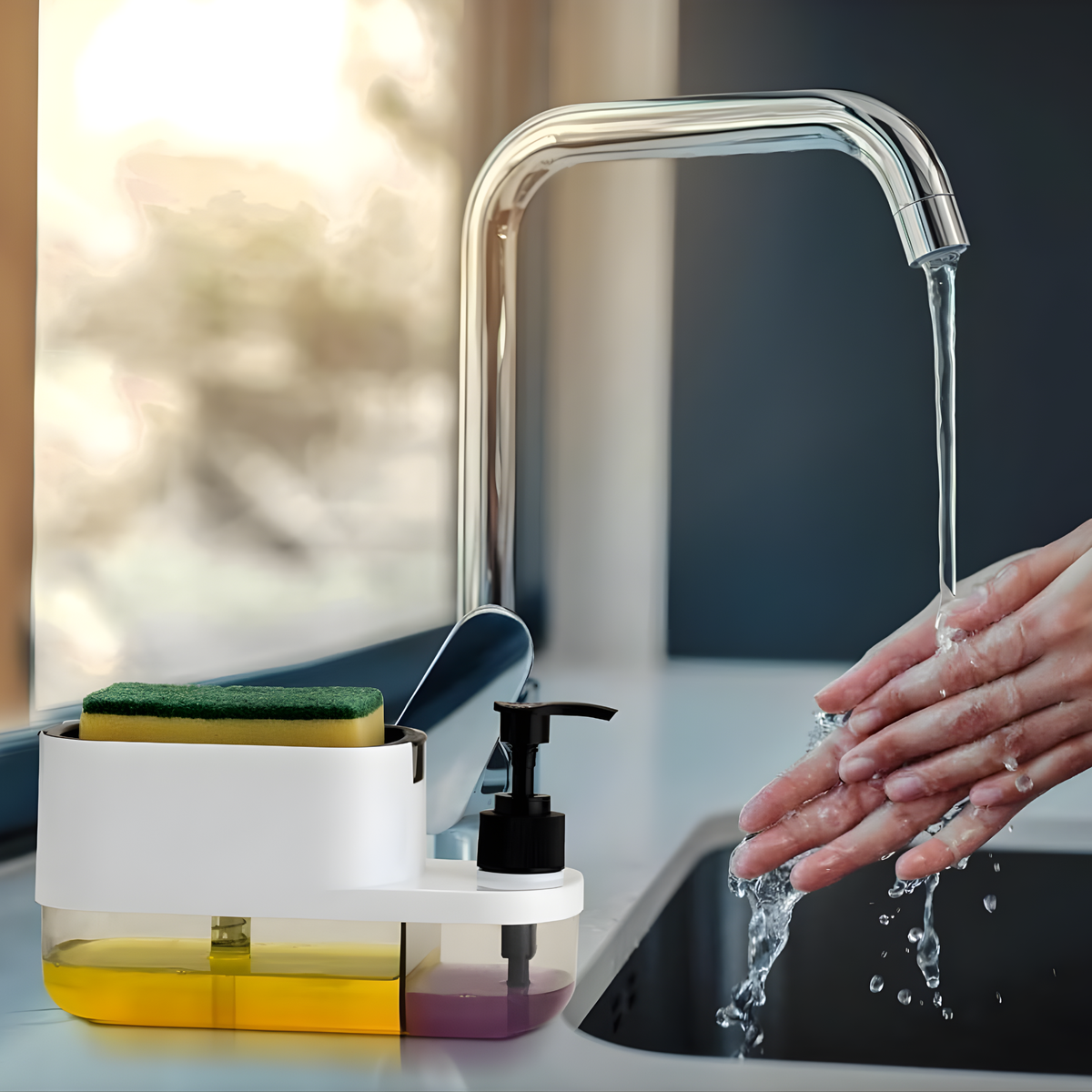 3-in-1 Kitchen Soap Dispenser