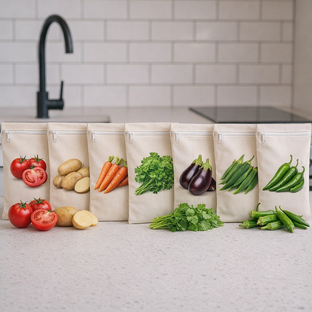 Vegetable & Fruit Storage Bags