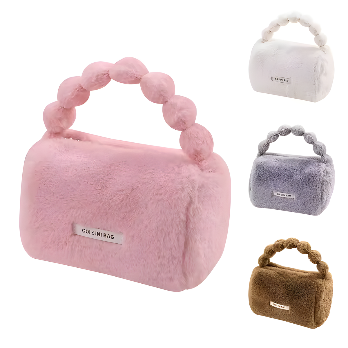 Luxury Fluffy Cosmetic Bag