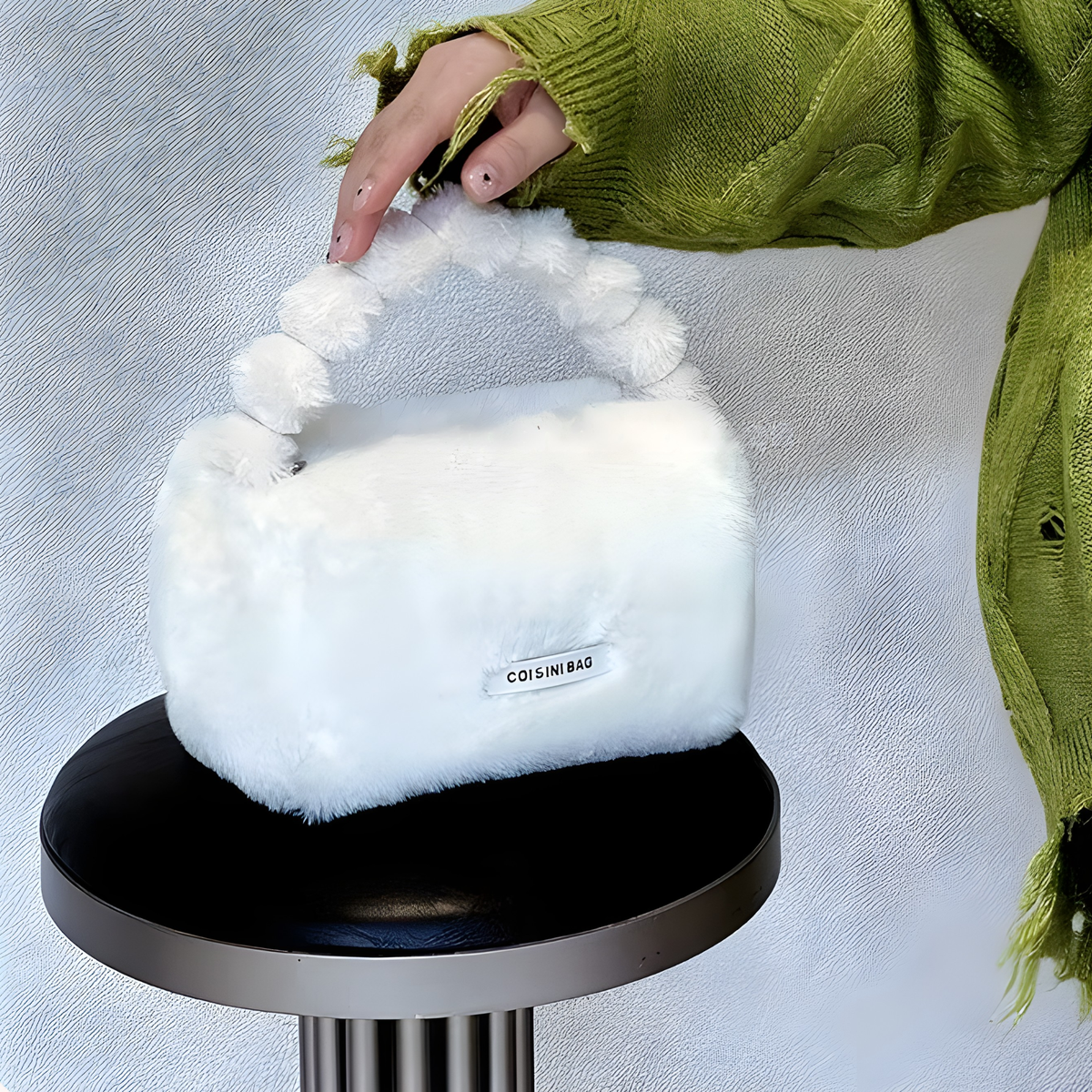 Luxury Fluffy Cosmetic Bag