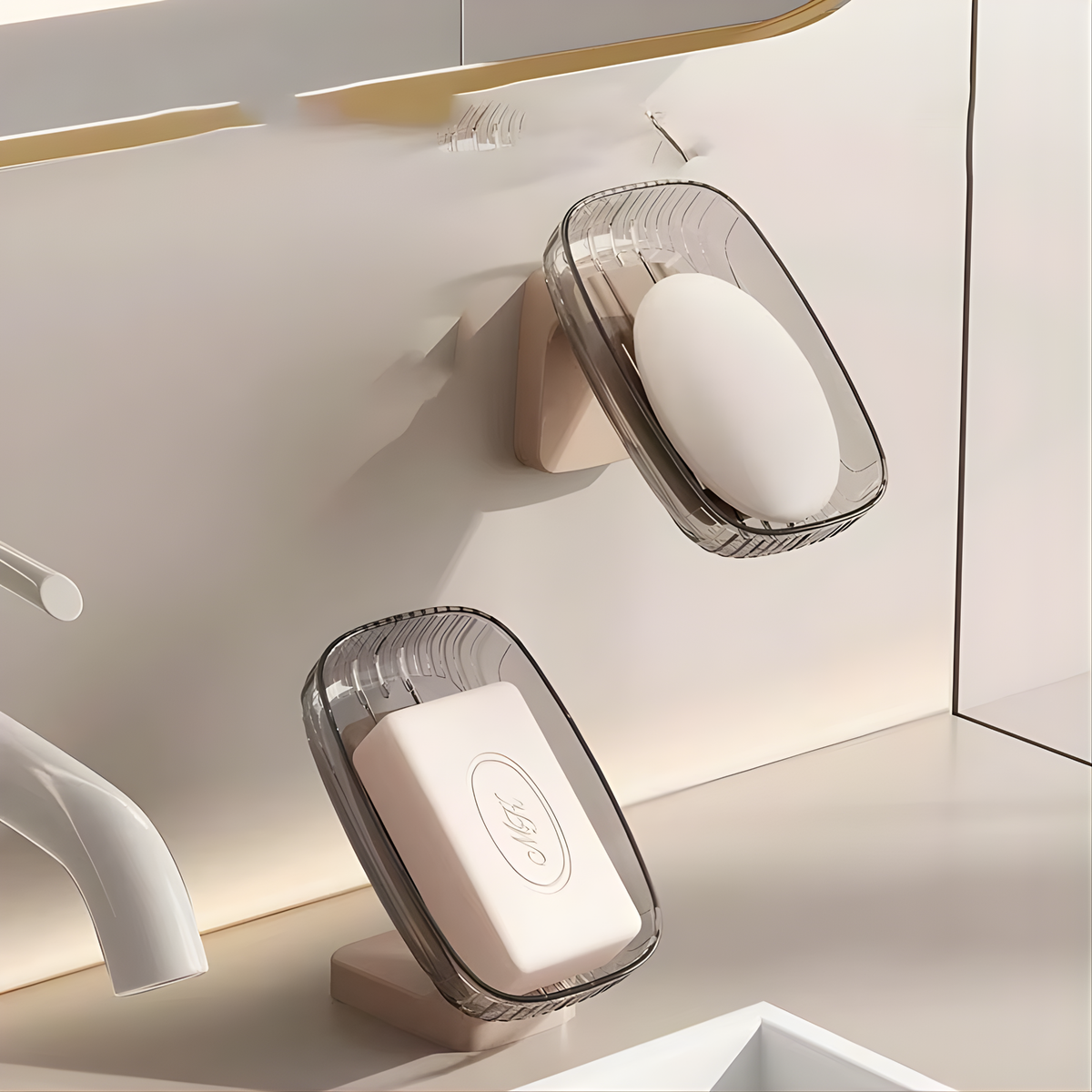 Wall Mounted Soap Box (Pack of 2)