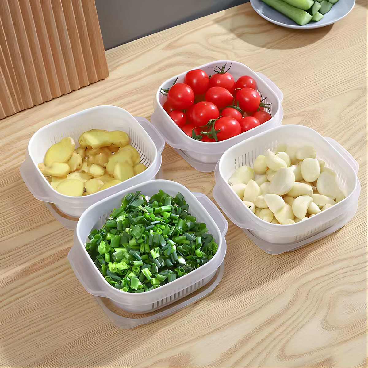 Fresh Lock Food Storage Box (Pack of 6)