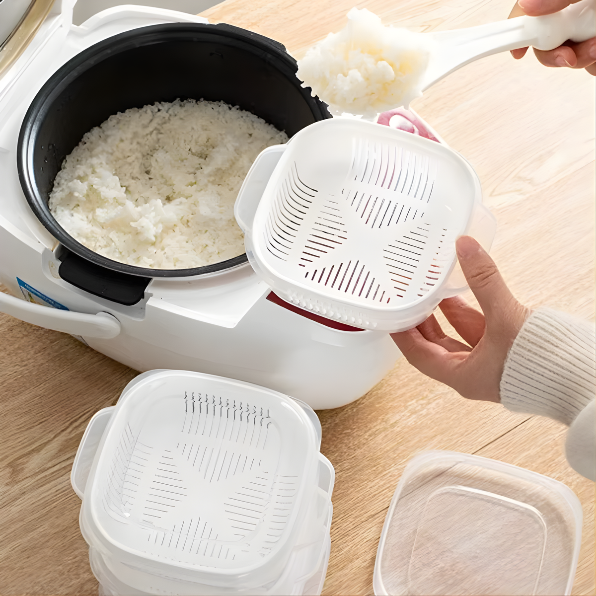 Fresh Lock Food Storage Box (Pack of 6)