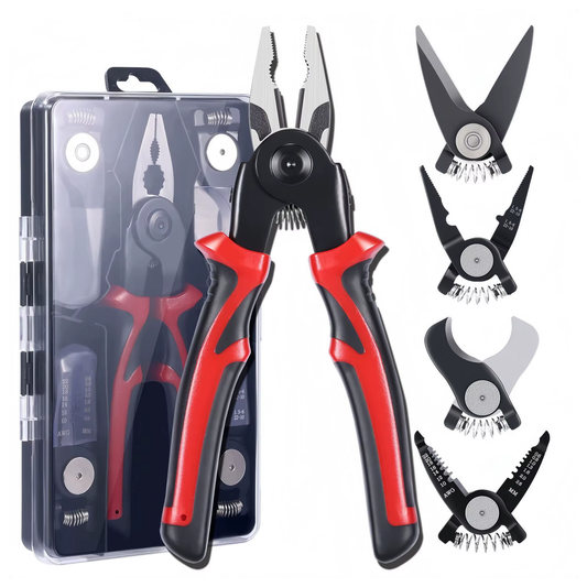 5-in-1 Wire Cutter & Stripper Pliers