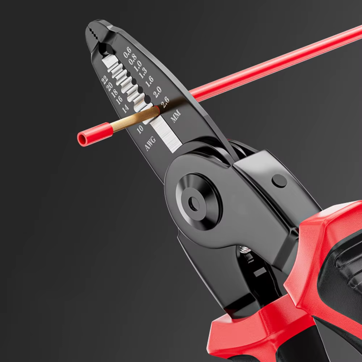 5-in-1 Wire Cutter & Stripper Pliers