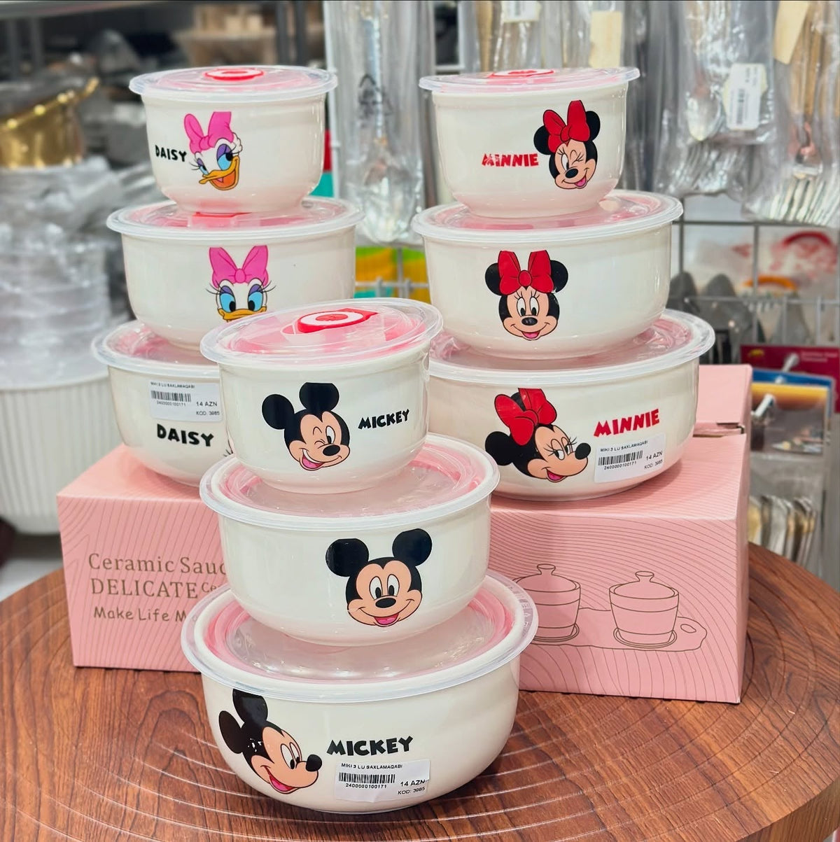 Mickey Storage Containers