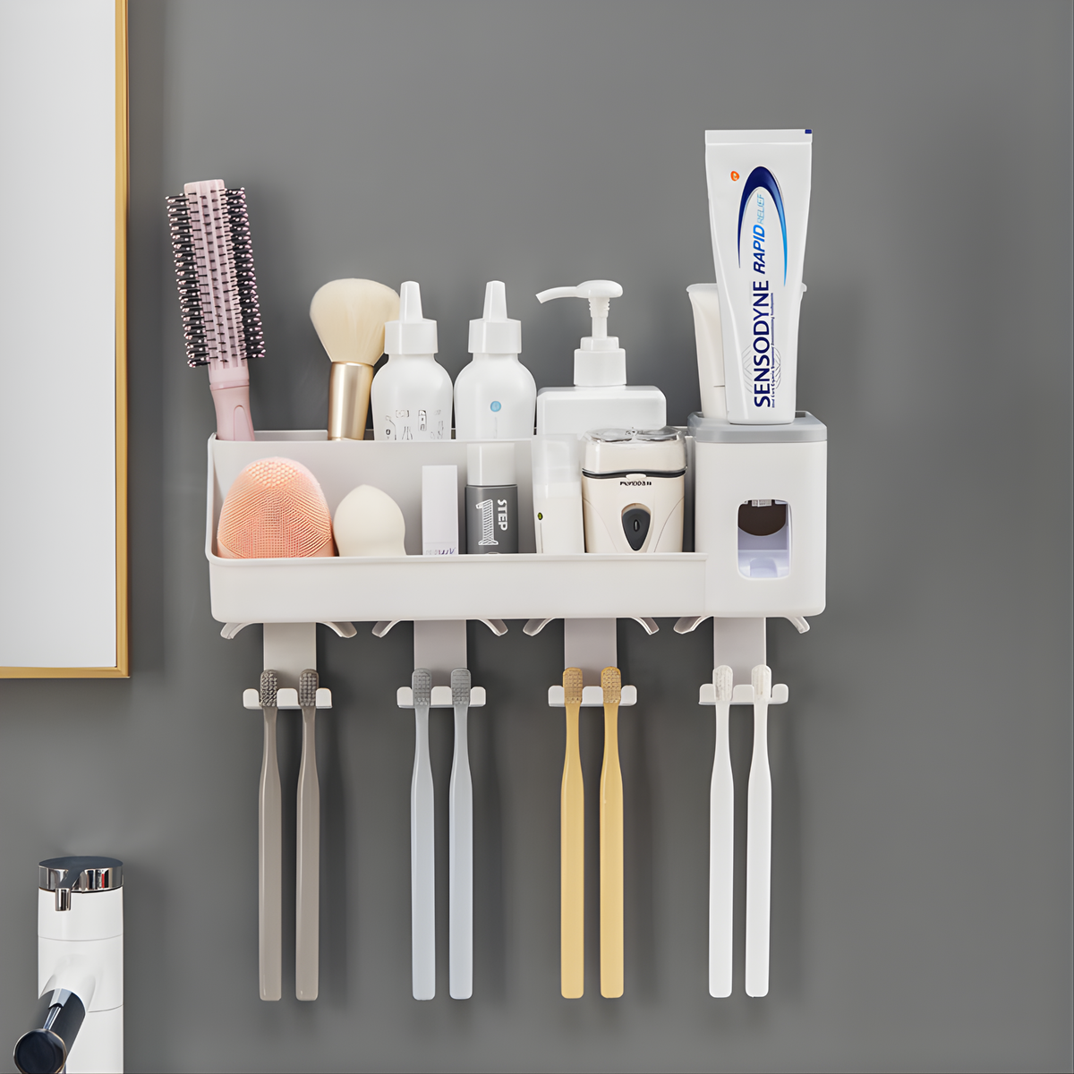 Wall Mounted Toothbrush Dispenser