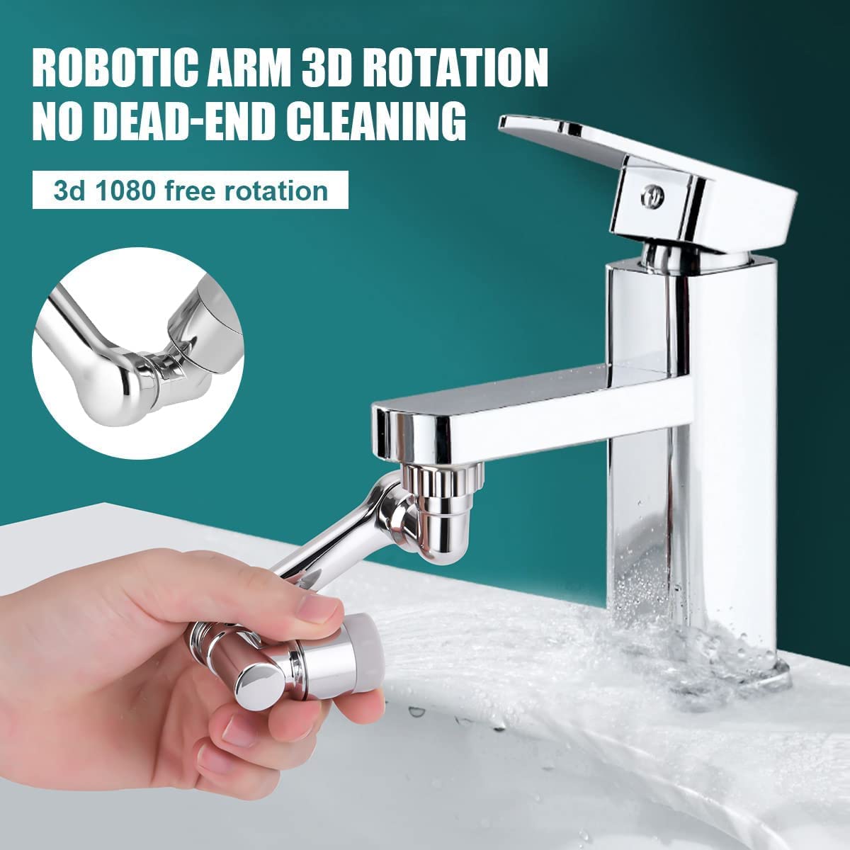 1080° Rotating Faucet & Tap Extender