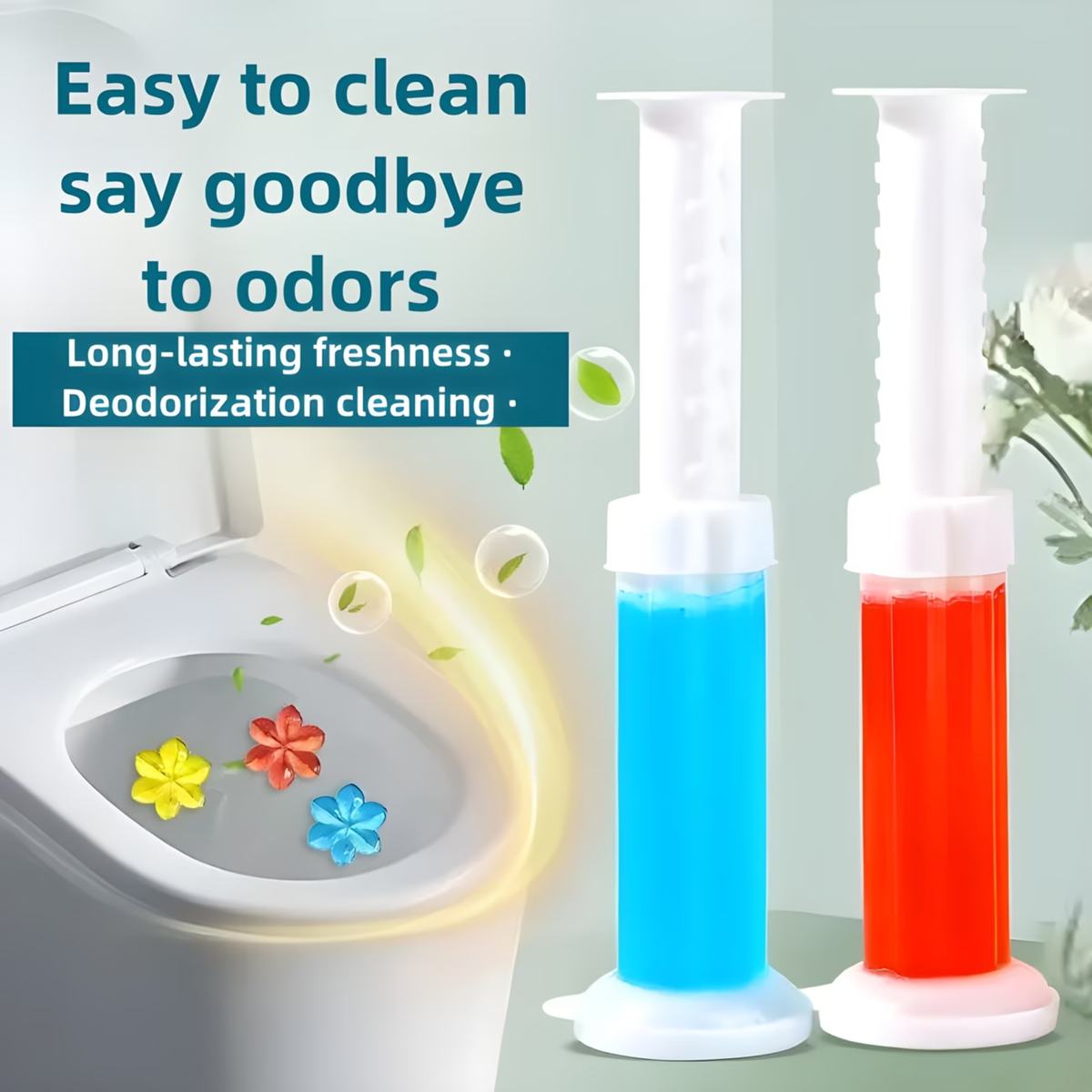 Toilet Flower Gel Cleaner (Pack of 1)