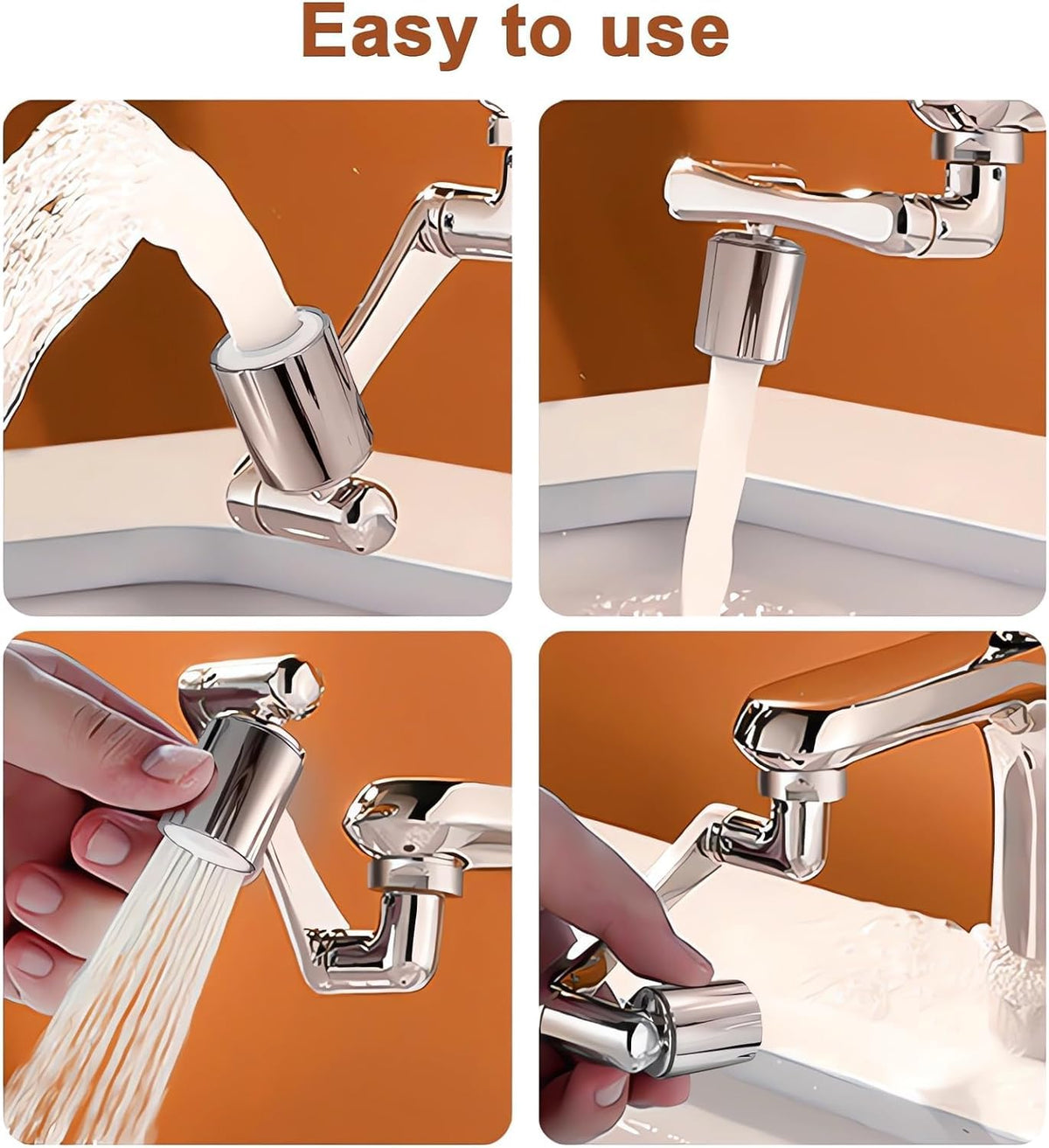 1080° Rotating Faucet & Tap Extender