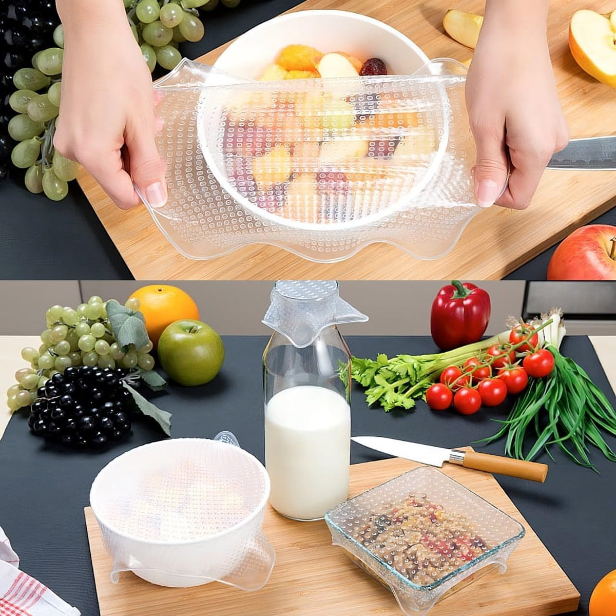Silicone Reusable Food Wrap
