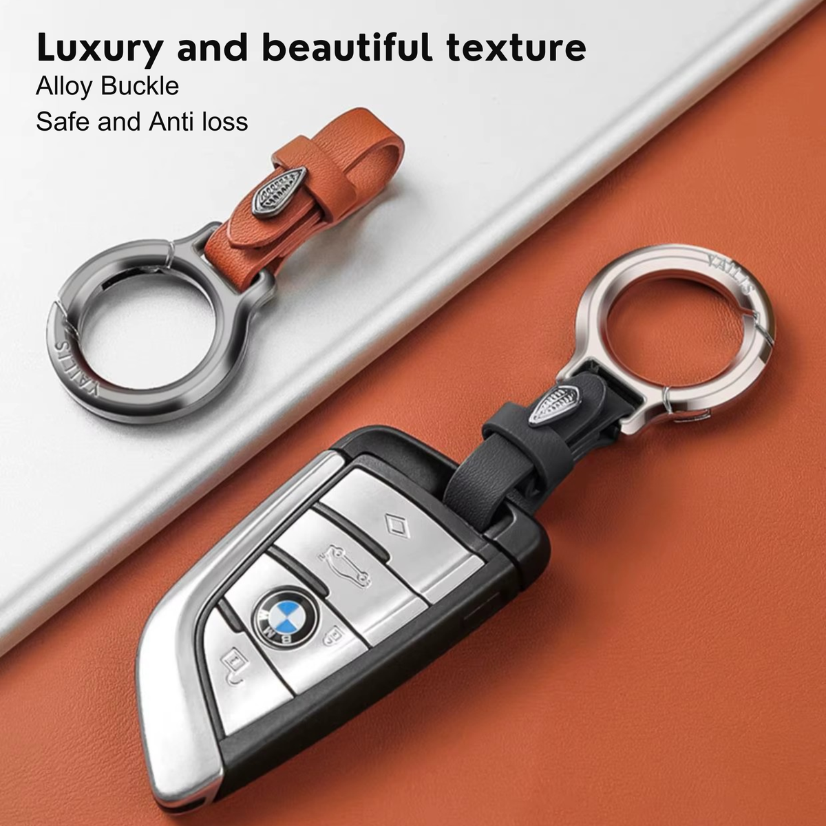 Luxury Leather Keychain