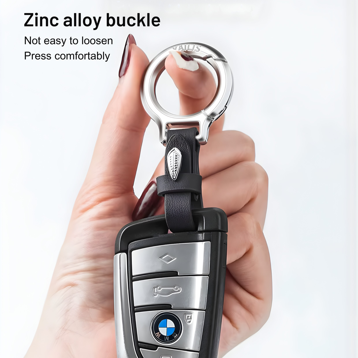 Luxury Leather Keychain