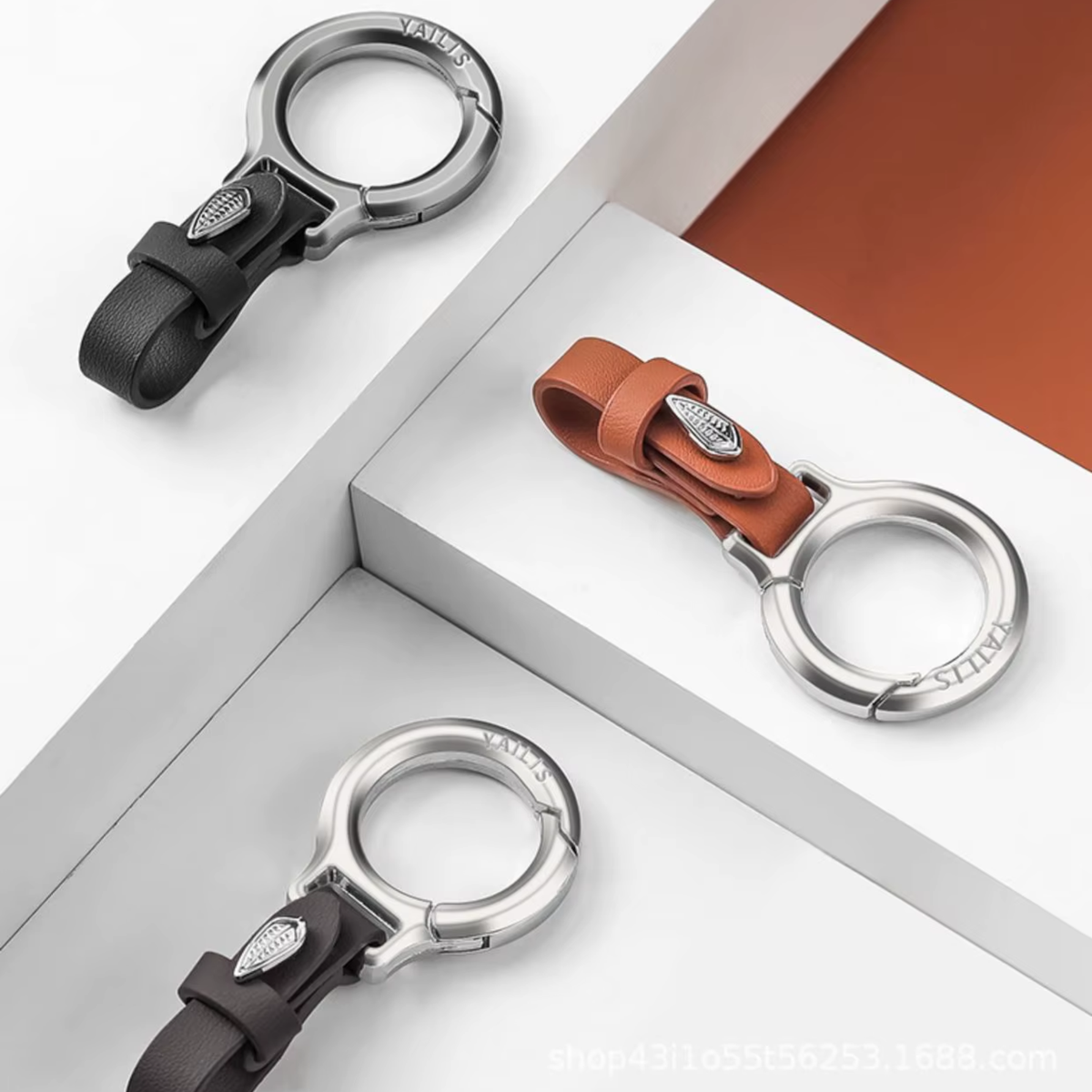 Luxury Leather Keychain