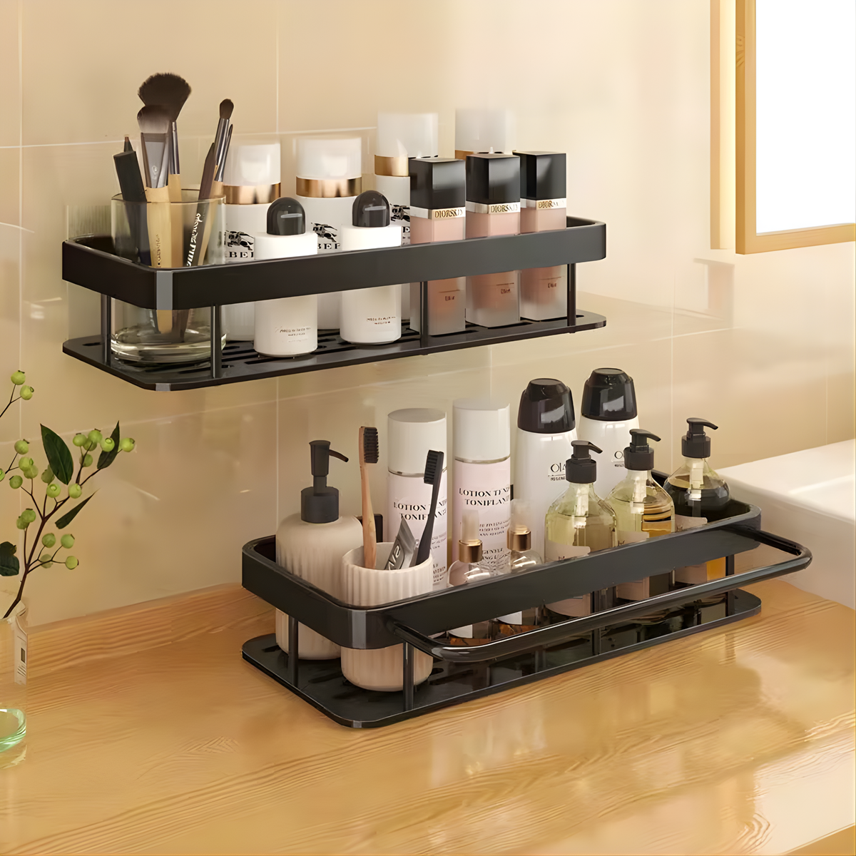 Wall Mounted Bathroom Shelf