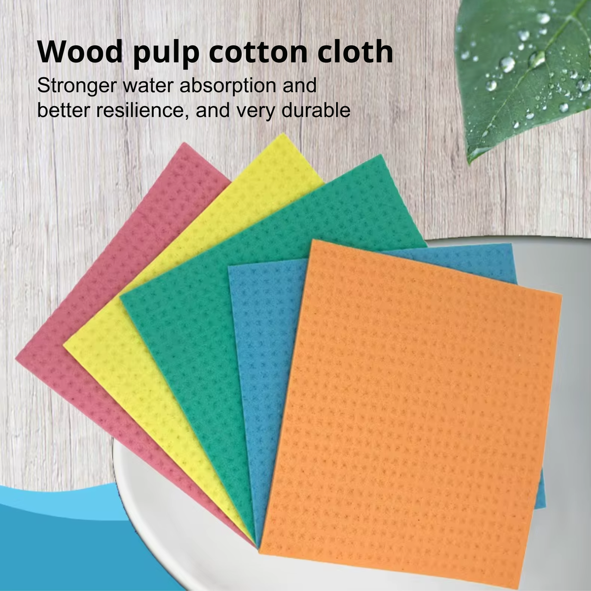 Cellulose Sponge Cloth (Pack of 3)