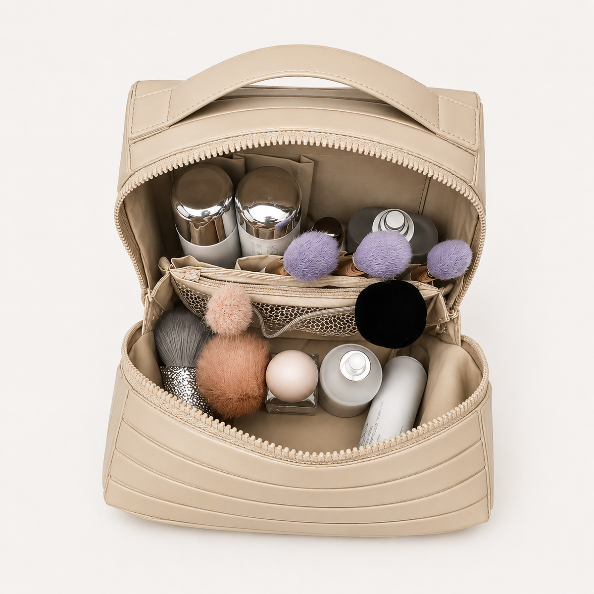 Fold Down Makeup Bag