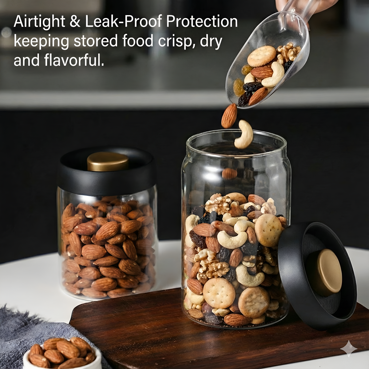 Vacuum Press Storage Jars