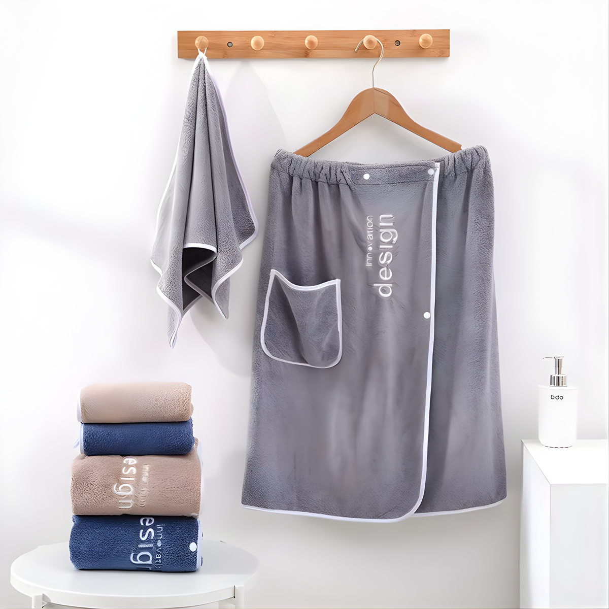 Men's Bathrobe Towel