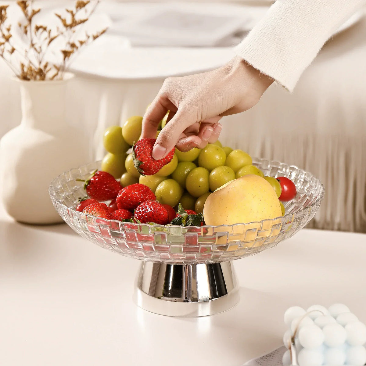 Crystal Fruit Plate