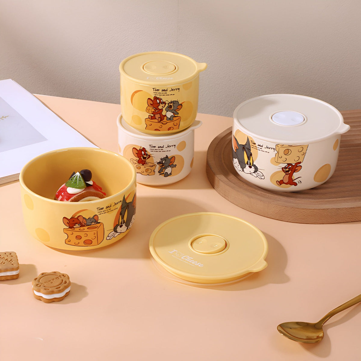 Tom & Jerry Containers Set