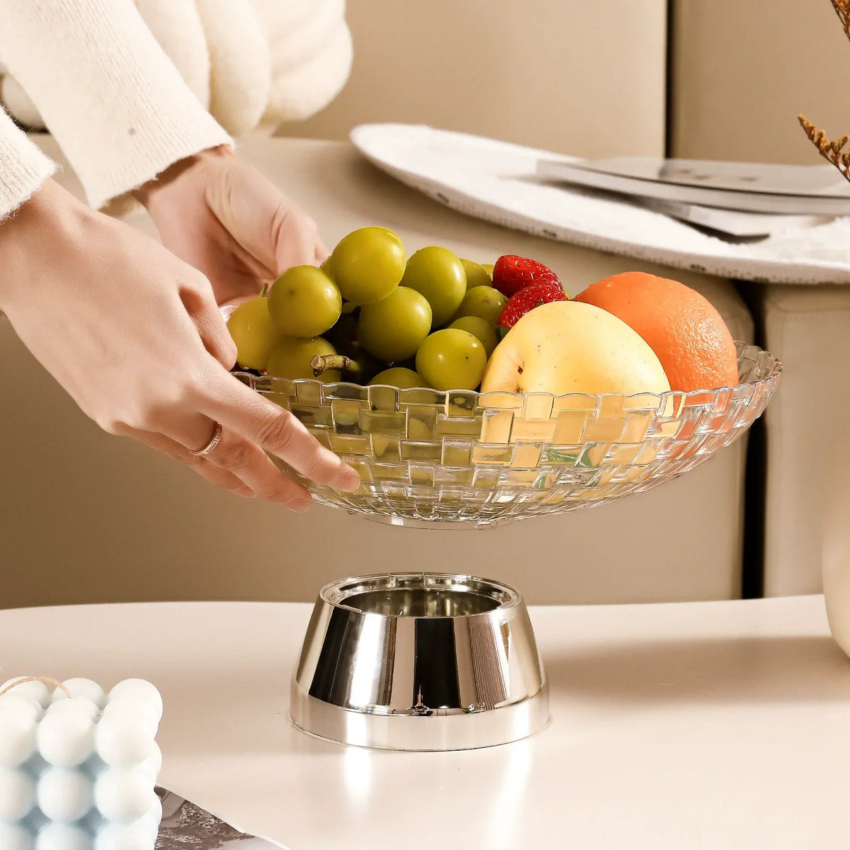 Crystal Fruit Plate