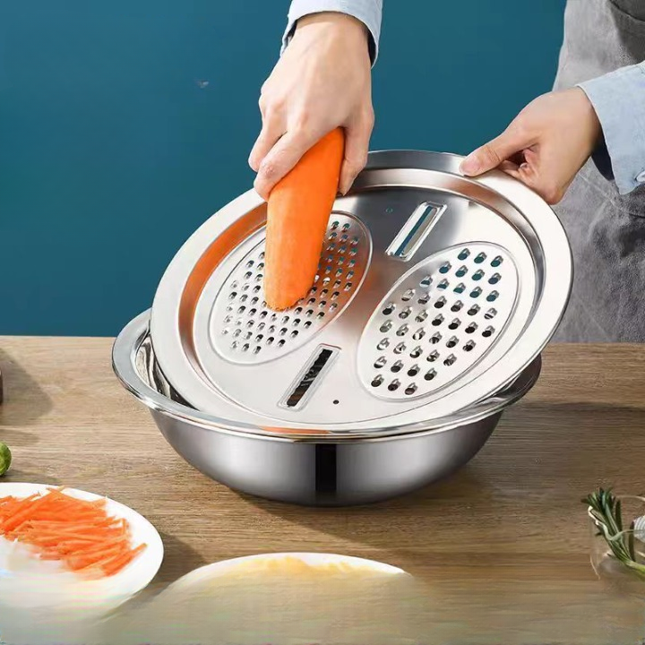 Multifunctional Steel Bowl Set