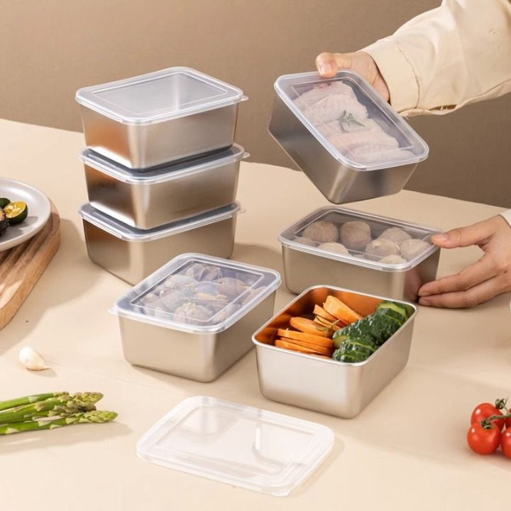 Steel Square Containers