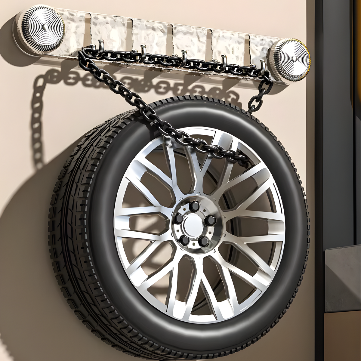 Rotating Suction Wall Hook Rack