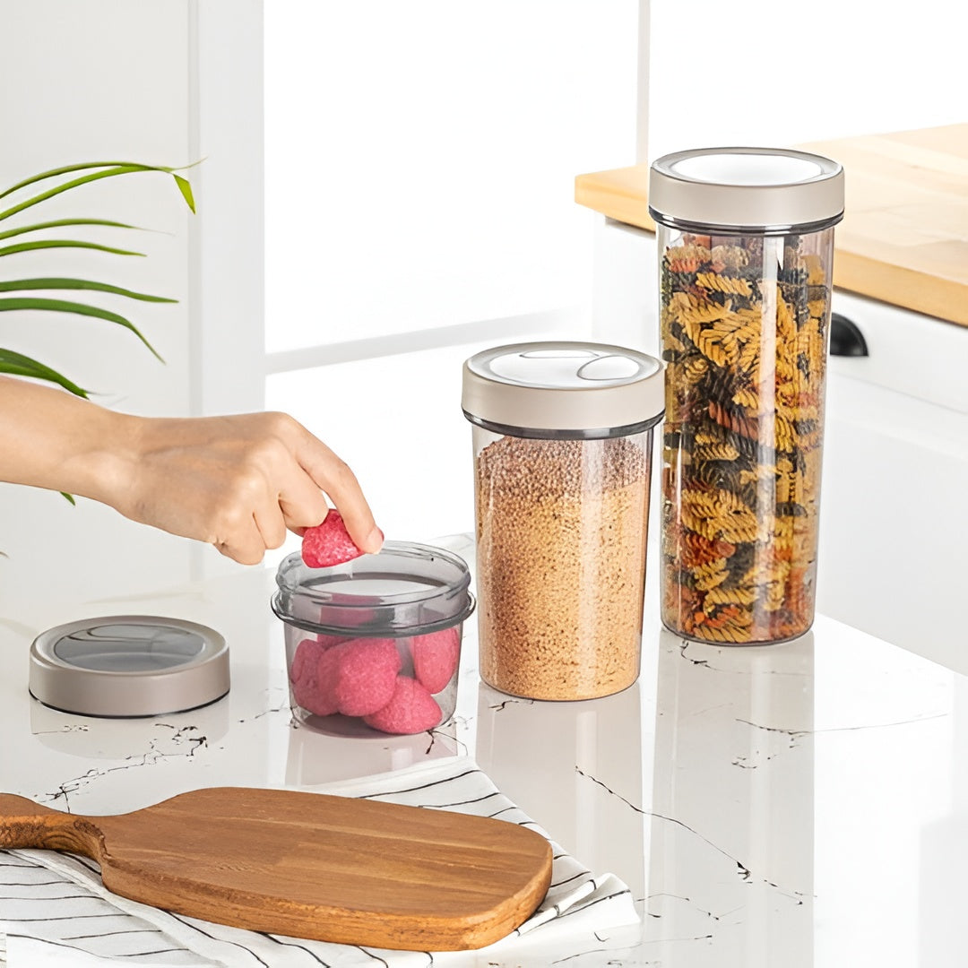 Airtight Grocery Storage Jars