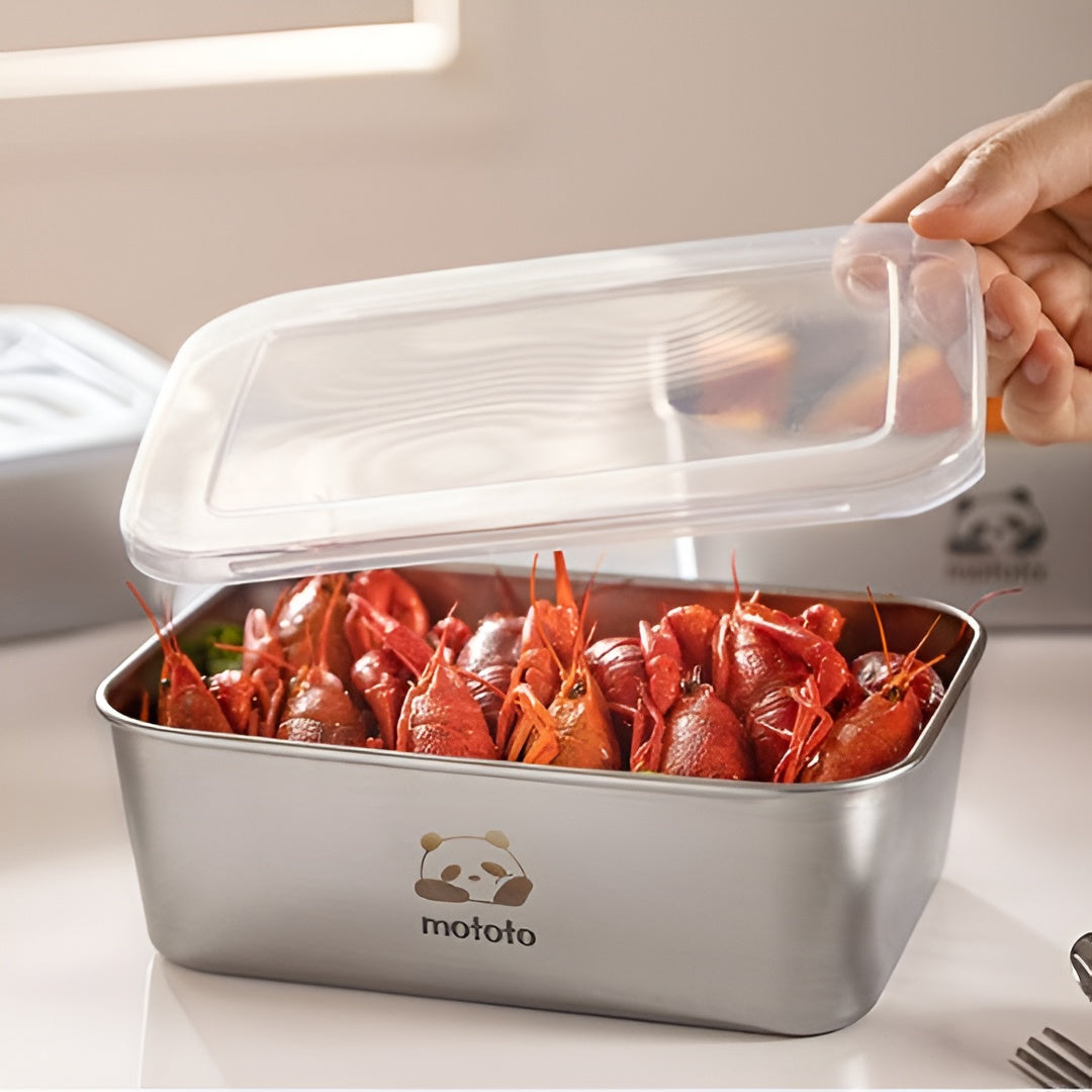 Steel Panda Container Set