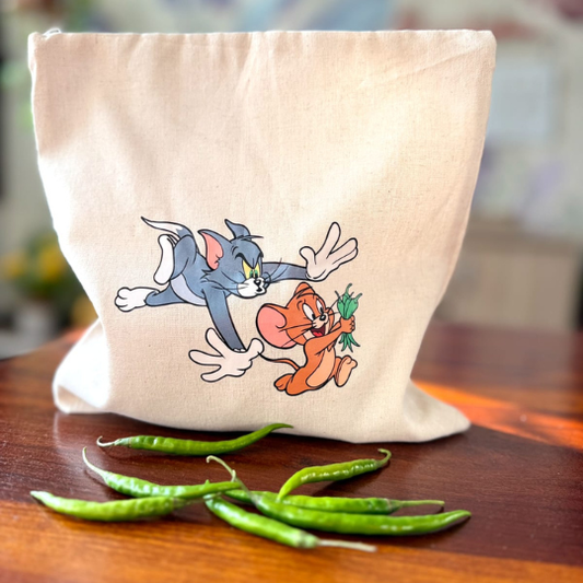 Tom & Jerry Vegetable Bag