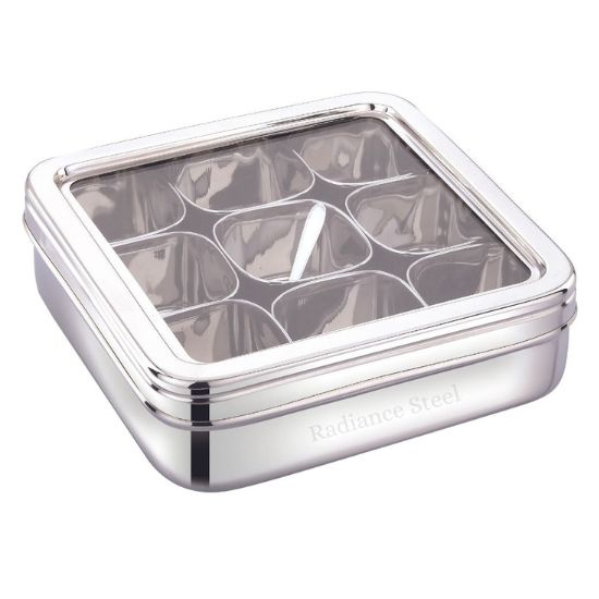 Stainless Steel Masala Box