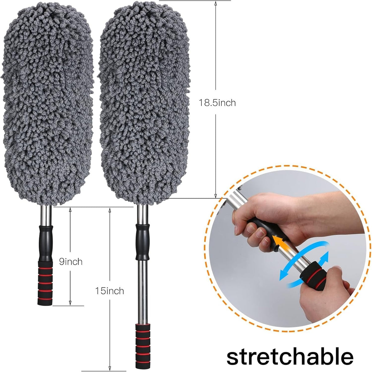 Microfiber Extendable Car Cleaning Duster
